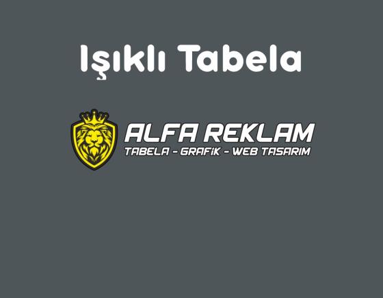 Bartın Işıklı Tabela / Işıksız Tabela